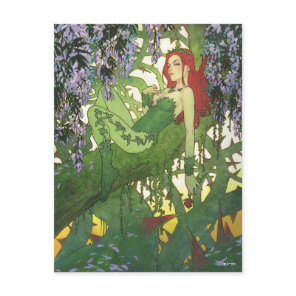Batman Rebirth Poison Ivy Cover Illustration Postcard