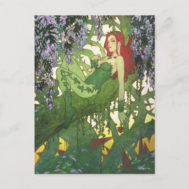 Batman Rebirth Poison Ivy Cover Illustration Postcard (Front)
