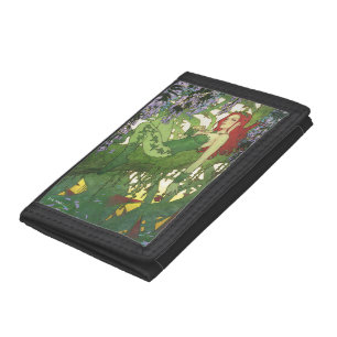 Batman Rebirth Poison Ivy Cover Illustration Tri-fold Wallet