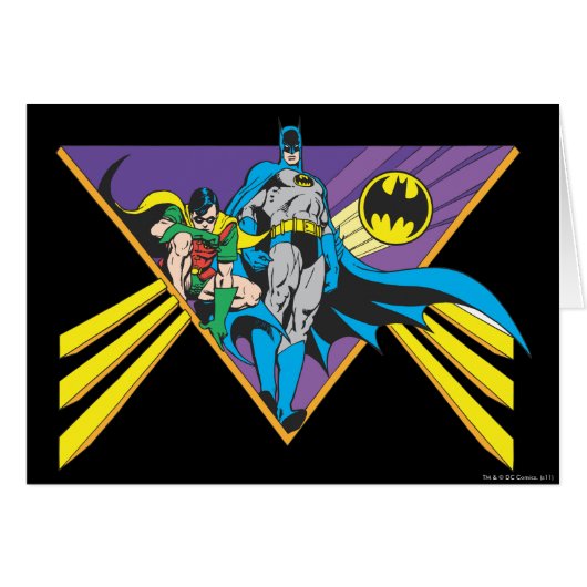 Batman & Robin 2 Cards (Front Horizontal)
