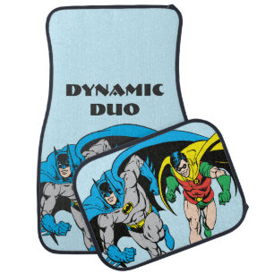 Batman & Robin Car Floor Mat