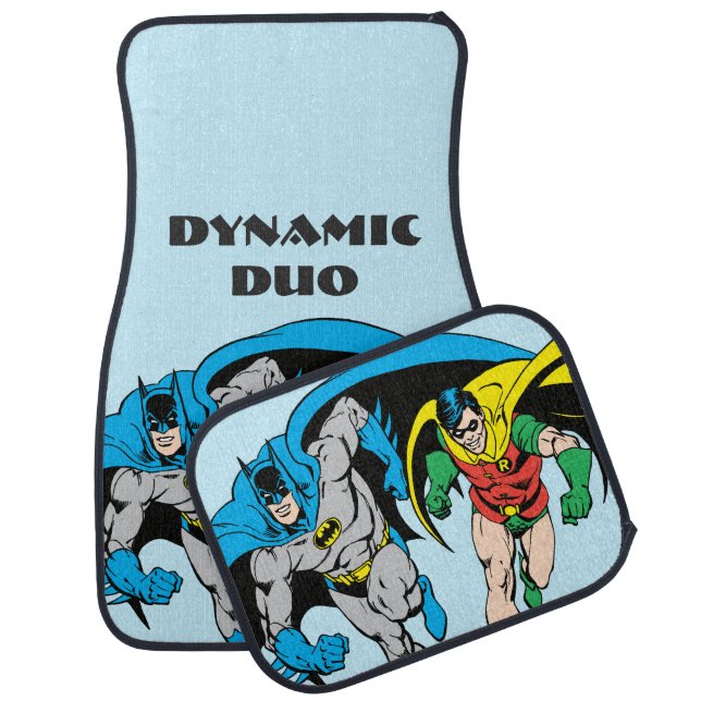 Batman & Robin Car Floor Mat (Set)
