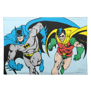 Batman & Robin Cloth Placemat