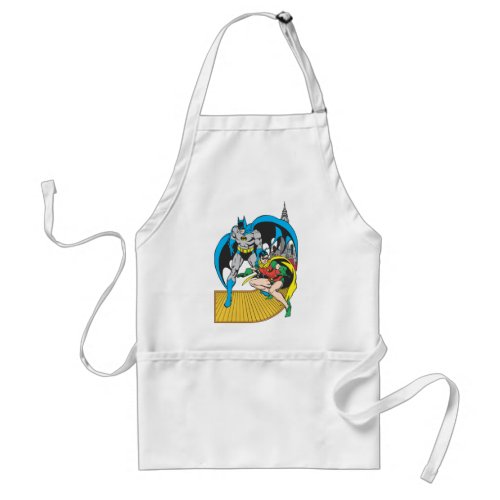 Batman  Robin Escape Adult Apron