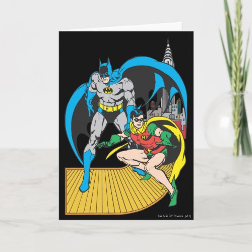 Batman  Robin Escape Card