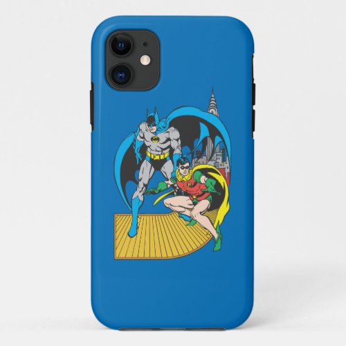 Batman  Robin Escape iPhone 11 Case