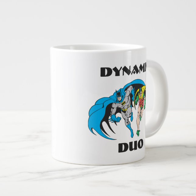 Batman & Robin Giant Coffee Mug (Front Right)