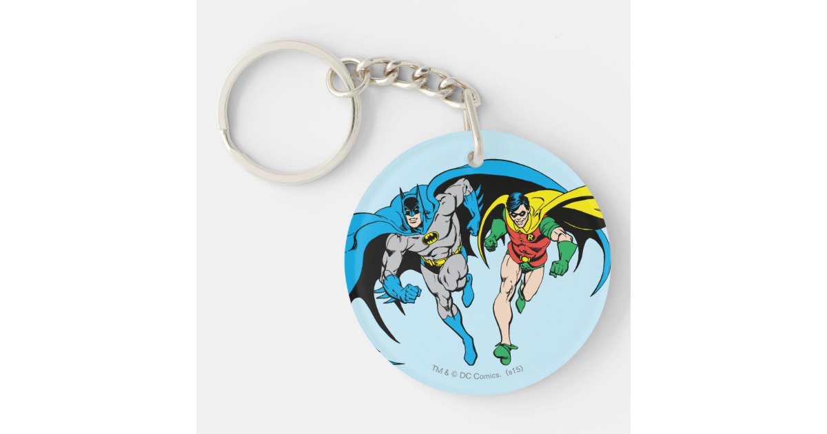 Batman & Robin Keychain