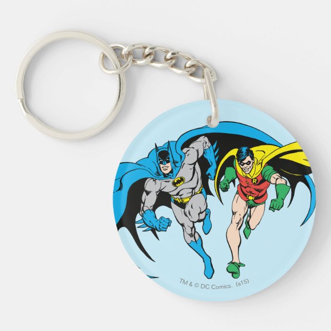 Batman & Robin Keychain (Front)