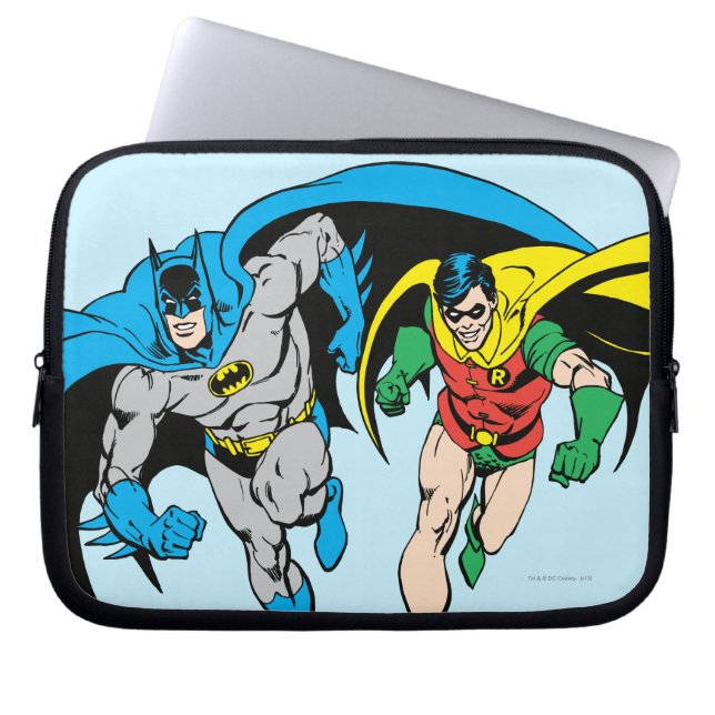 Batman & Robin Laptop Sleeve (Front)