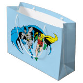 Batman & Robin Large Gift Bag (Back Angled)