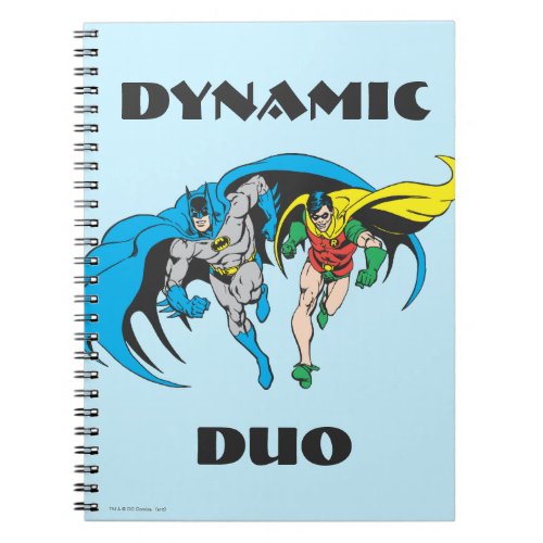 Batman  Robin Notebook