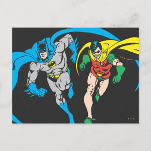 Batman & Robin Postcard