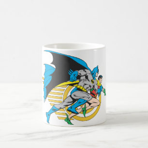 Batman & Robin Profile Coffee Mug