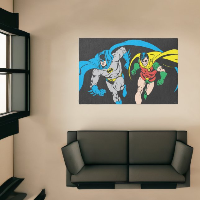 Batman & Robin Rug (Insitu (Indoor 1))