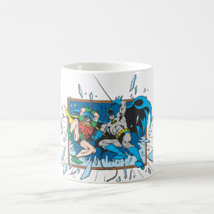 Batman & Robin Shatter Window Coffee Mug