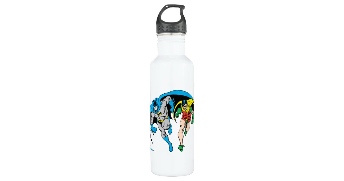 Batman & Robin Stainless Steel Water Bottle | Zazzle.com