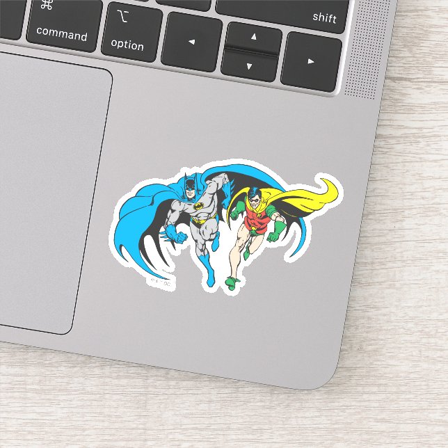 Batman & Robin Sticker (Detail)