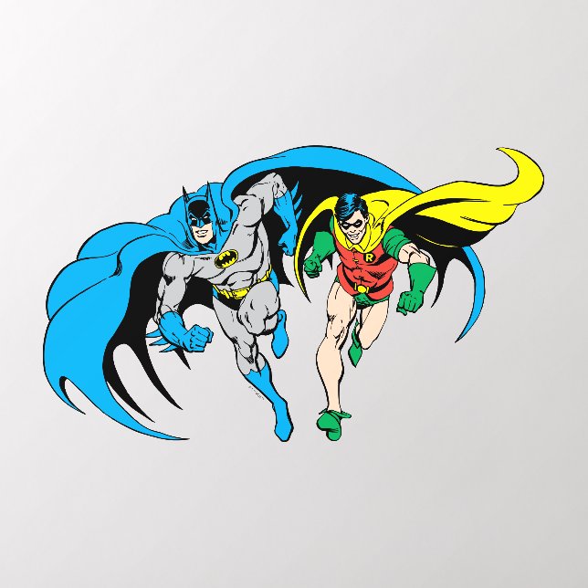 Batman & Robin Wall Decal (Insitu 2)