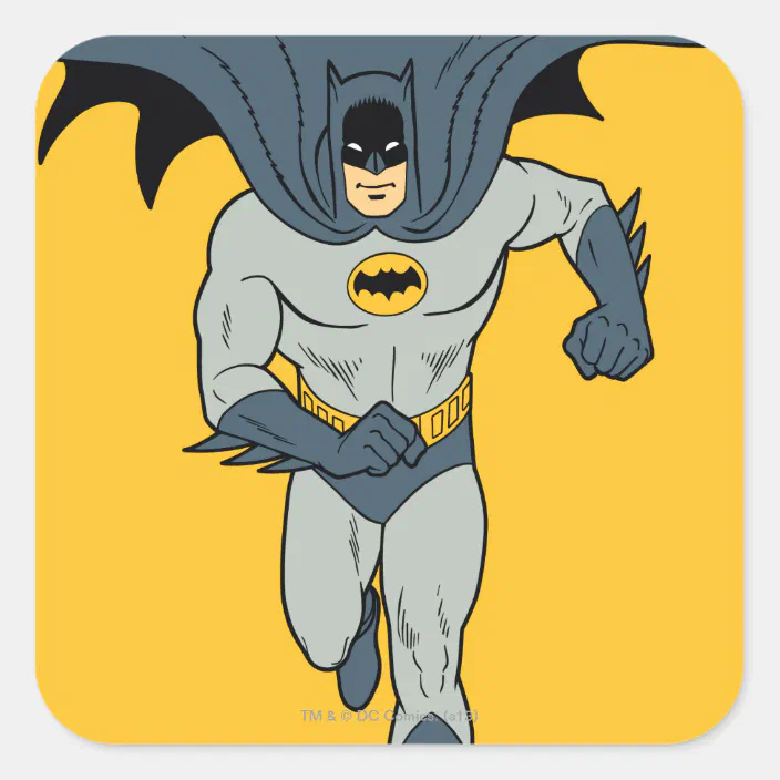 two 4" x 3" Sheets. 60's Vintage Batman decals Two sizes 