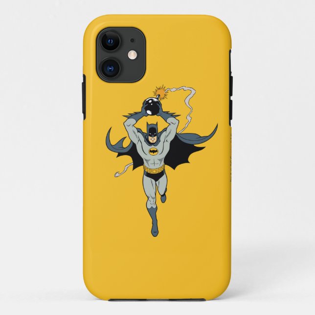Batman Running With Bomb Case-Mate iPhone Case (Back)