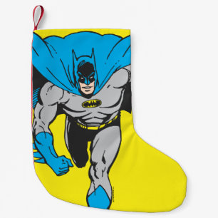 Batman Runs Forward Small Christmas Stocking