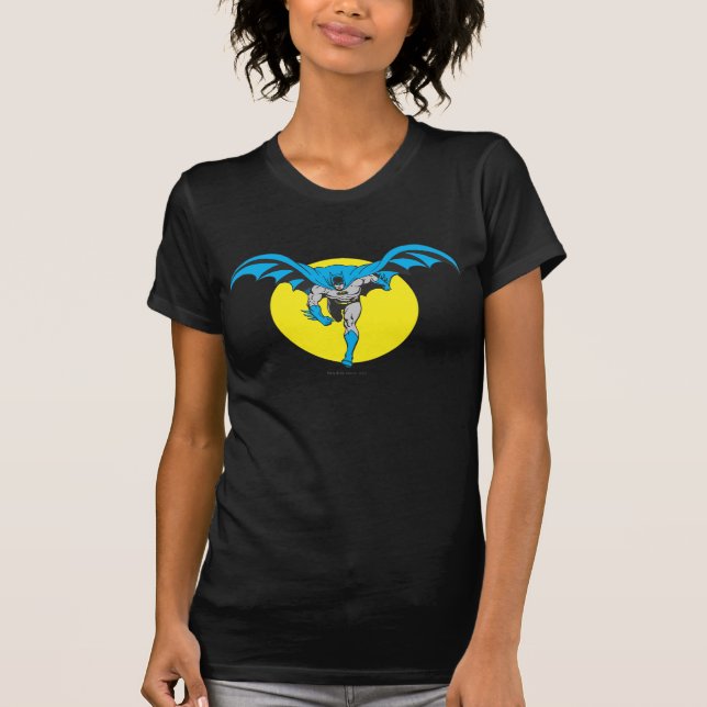 Batman Runs Forward T-Shirt (Front)