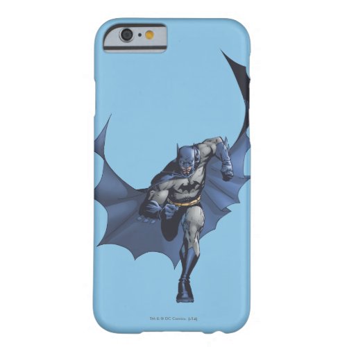 Batman runs with flying cape barely there iPhone 6 case