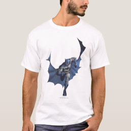 Batman runs with flying cape T-Shirt