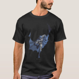 Batman runs with flying cape T-Shirt