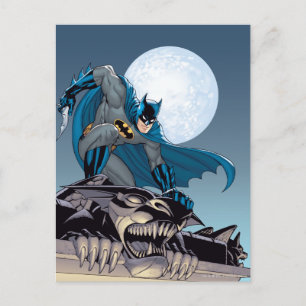 Batman Scenes - Gargoyle Postcard