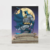 Batman Scenes - Moon Side View Card