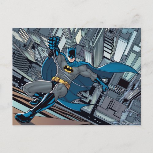 Batman Scenes _ Scaling Wall Postcard