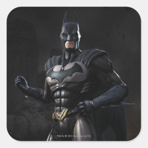 Batman Square Sticker