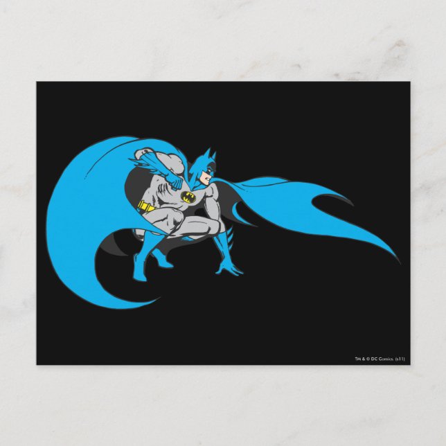 Batman Squats 2 Postcard (Front)