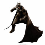 Batman Standing With Cape Statuette<br><div class="desc">Batman: Arkham Knight | Check out this character art of Batman standing with his cape draped around him.</div>