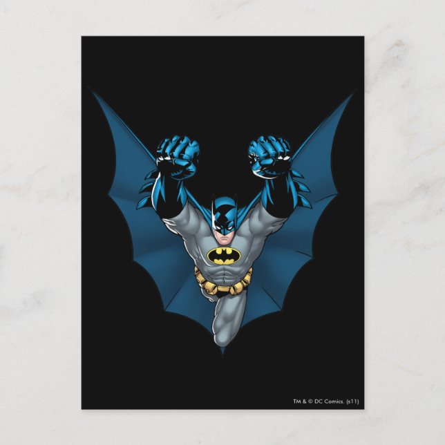 Batman Stands Postcard (Front)