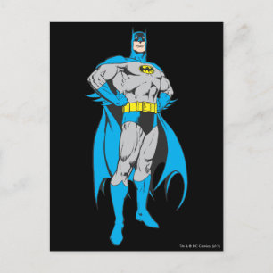 Batman Stands Postcard