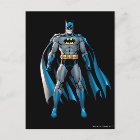 Batman Stands Up Postcard