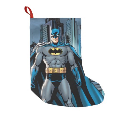 Batman Stands Up Small Christmas Stocking