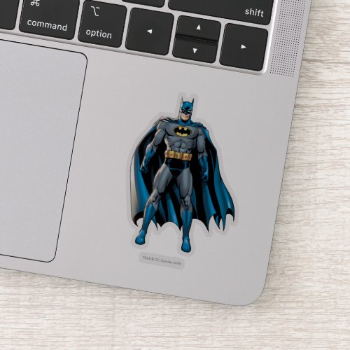 Batman Stands Up Sticker