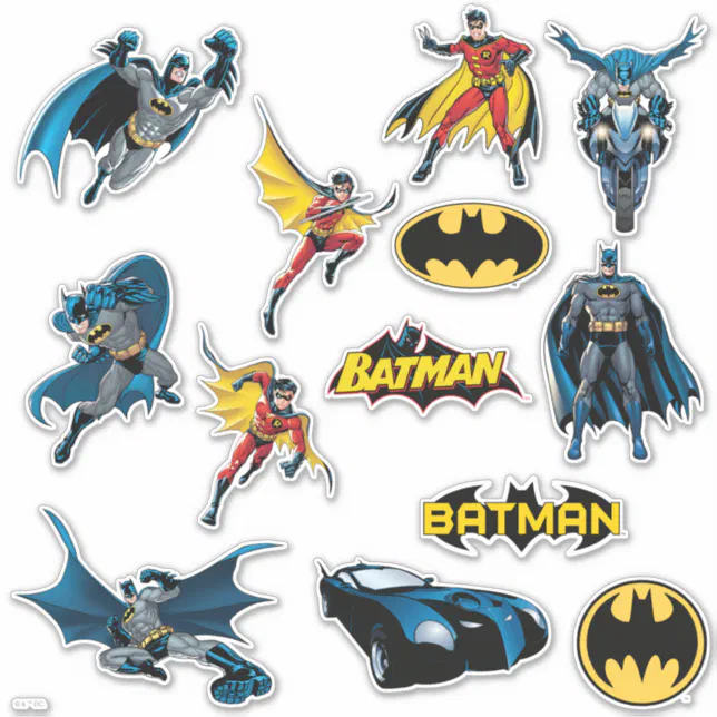 Batman Sticker Set Zazzle