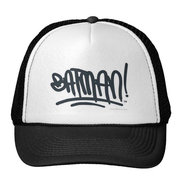 Batman Street Font Hats