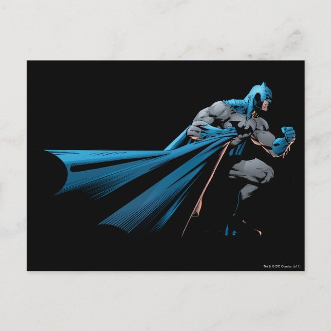 Batman strong look right postcard (Front)