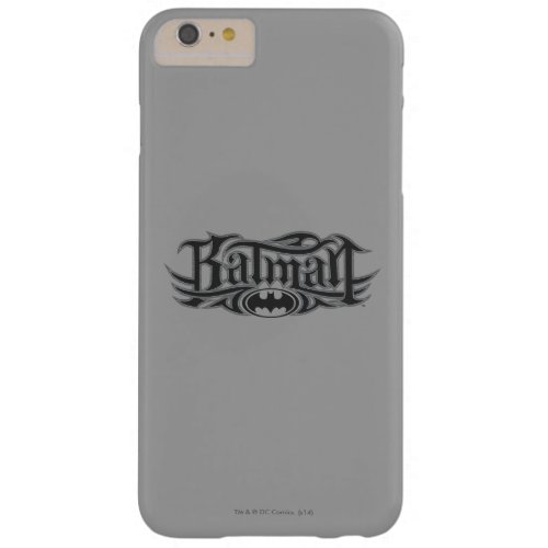 Batman  Stylized Logo Barely There iPhone 6 Plus Case