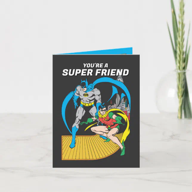 Batman Super Friend | Valentine's Day Note Card | Zazzle