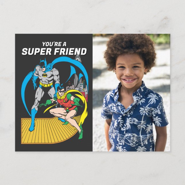 Batman Super Friend | Valentine's Day Postcard (Front)