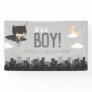 Batman Super Hero Baby Shower Banner