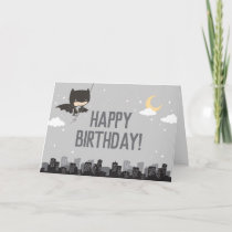 Batman Super Hero Birthday Card