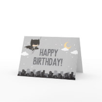 Batman Super Hero Birthday Card